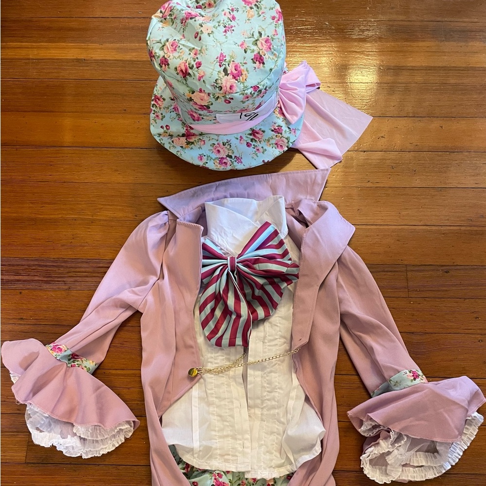 Mad Hatter Girls Costume